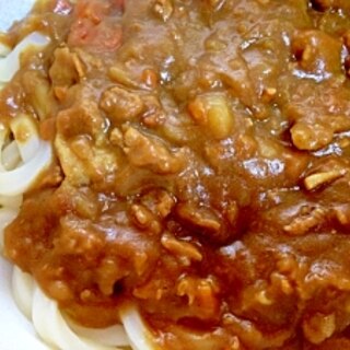 簡単どろっとカレーうどん